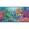Blue Lagoon Border Paper