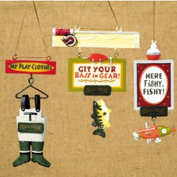 Fishing Ornaments - Trio FS0110