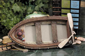 Fishing Boat Picture Frame