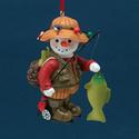 Snowman Fisherman W3151