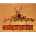 Welcome Hanging Sign W3554