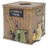 Rather Be Fishing Tissue Box Cover